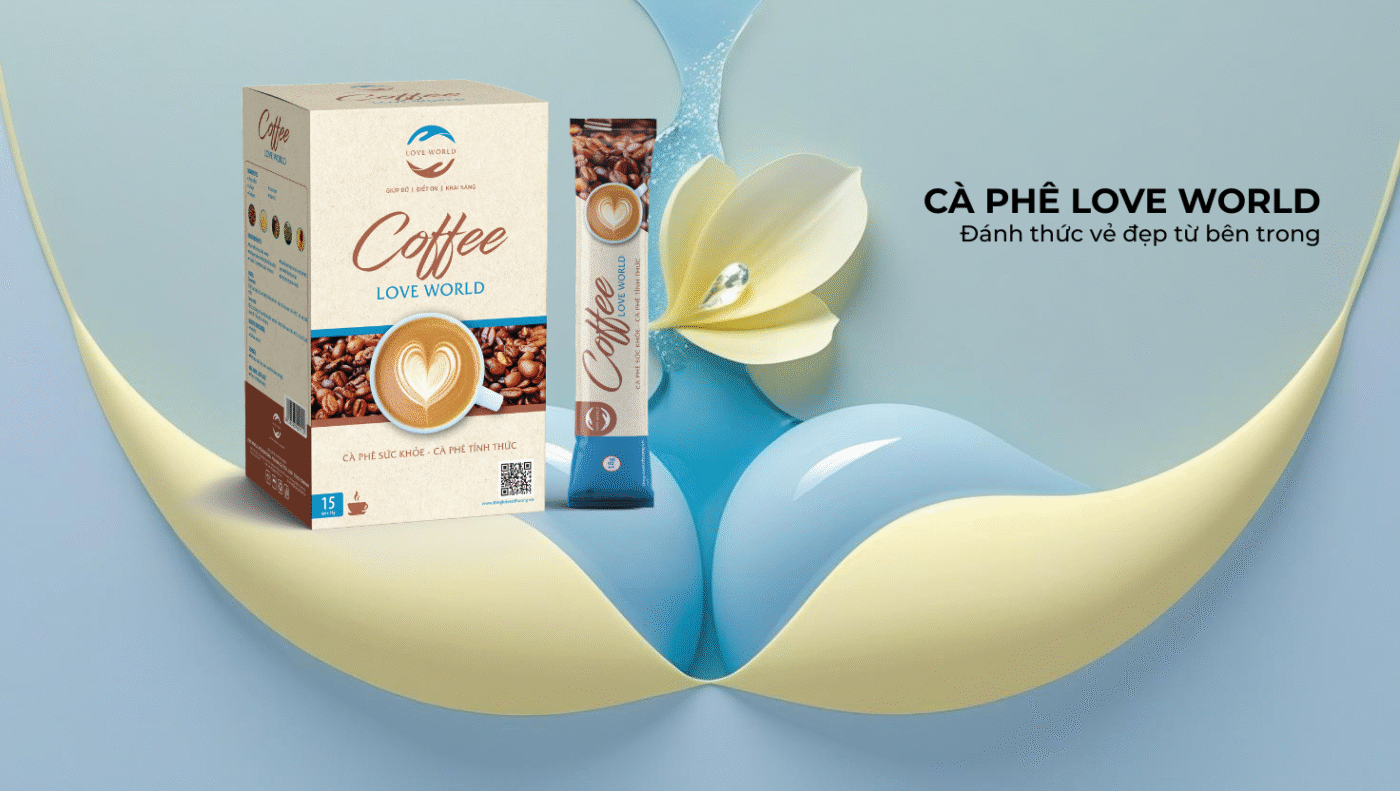 CÀ PHÊ LOVE WORLD trẻ hóa làn da