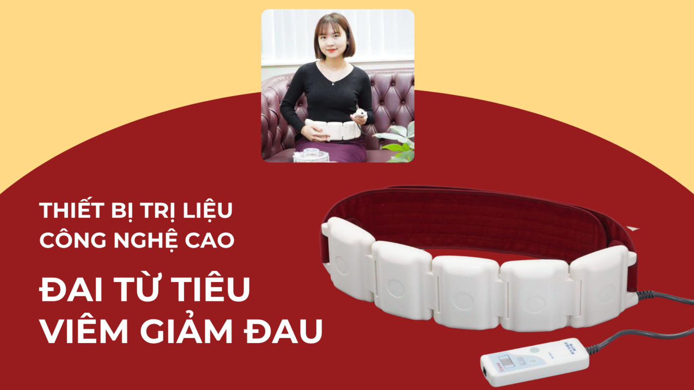 thiết t bị trị liệu công nghệ cao - Đai từ tiêu viêm giảm đau