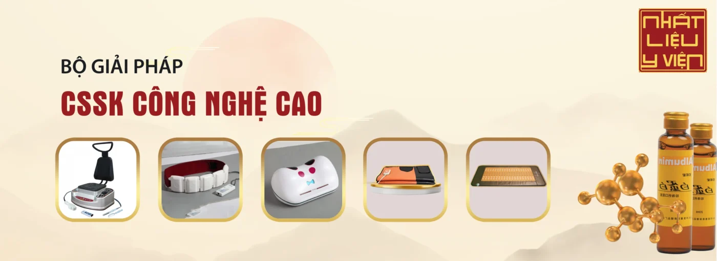 thiết bị trị liệu công nghệ cao độc quyền tại nhất liệu y viện